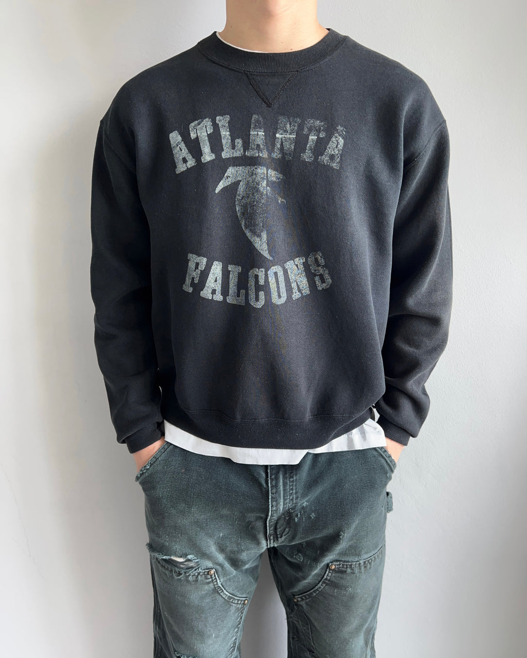 1990S RUSSELL 'ATLANTA FALCONS' SWEATSHIRT (L)