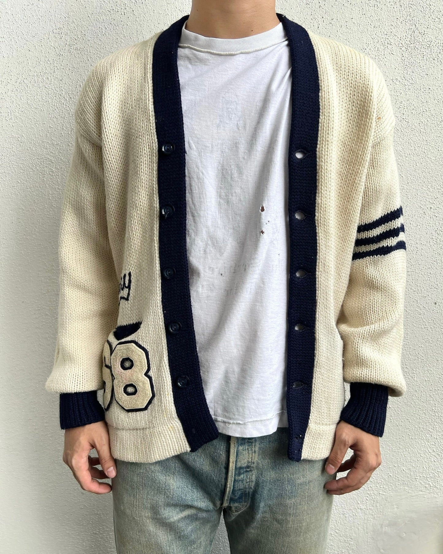 1968 ‘JERRY’ LETTERMAN CARDIGAN (S/M)