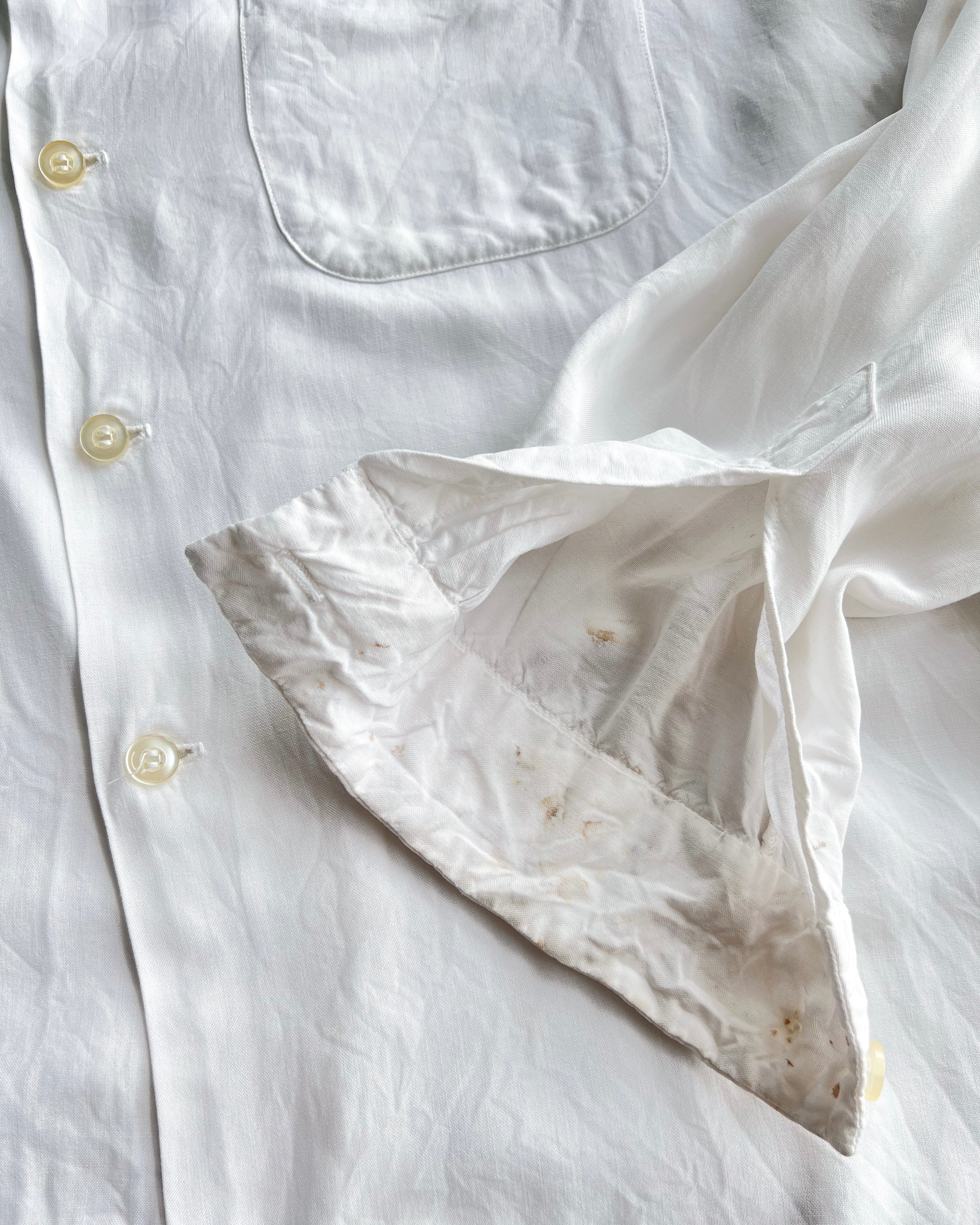 1950S PALM SPRINGS RAYON LONGSLEEVES SHIRT (S-L)