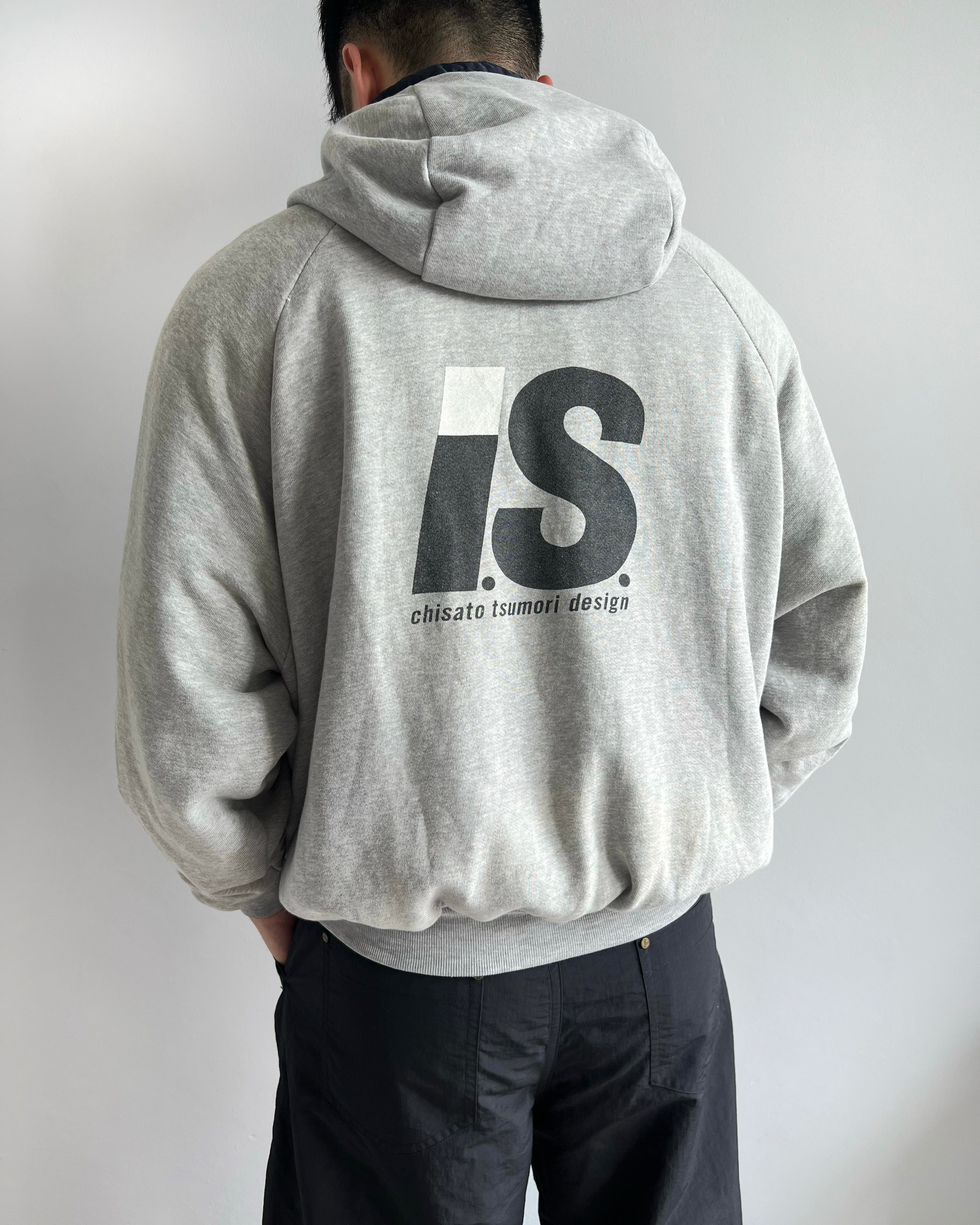1980S ISSEY MIYAKE TSUMORI CHISATO REVERSIBLE HOODED JACKET (M-XL)