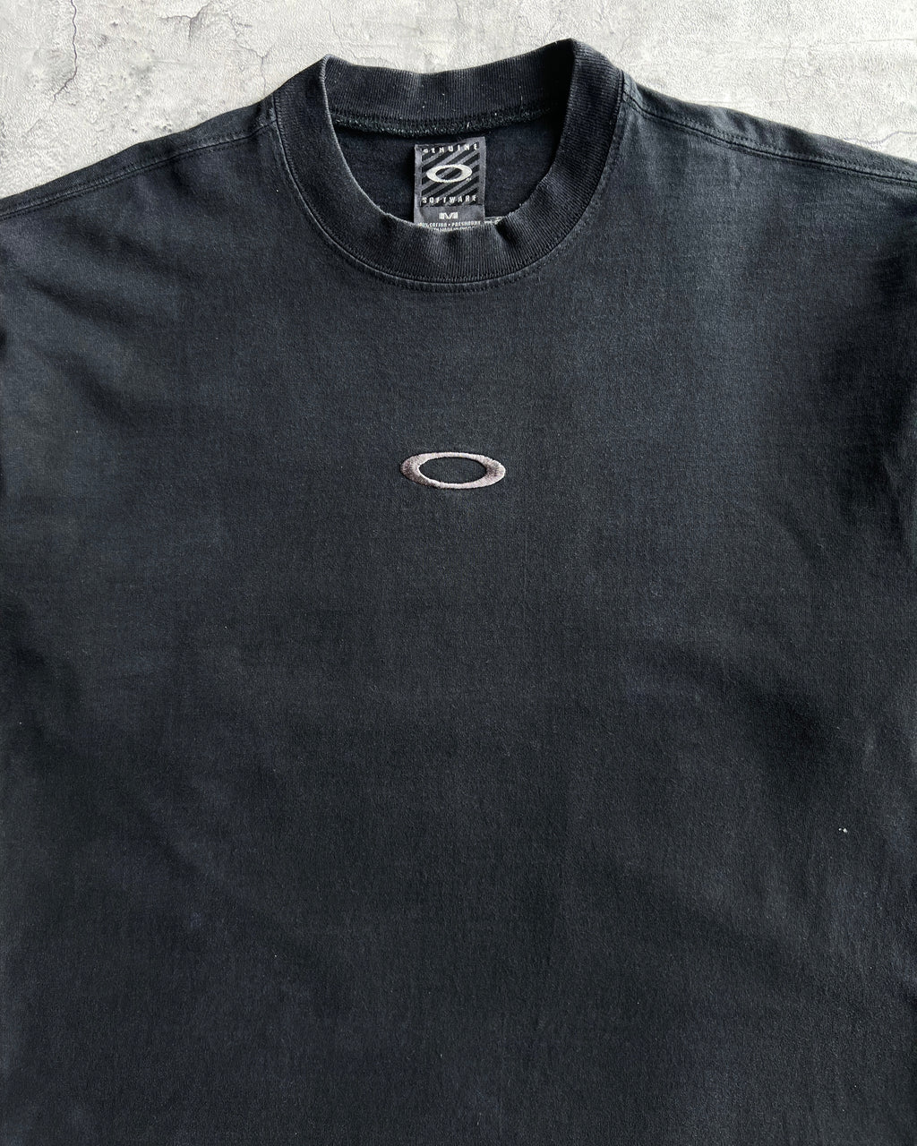 1990S OAKLEY LOGO HEAVYWEIGHT TEE (M)