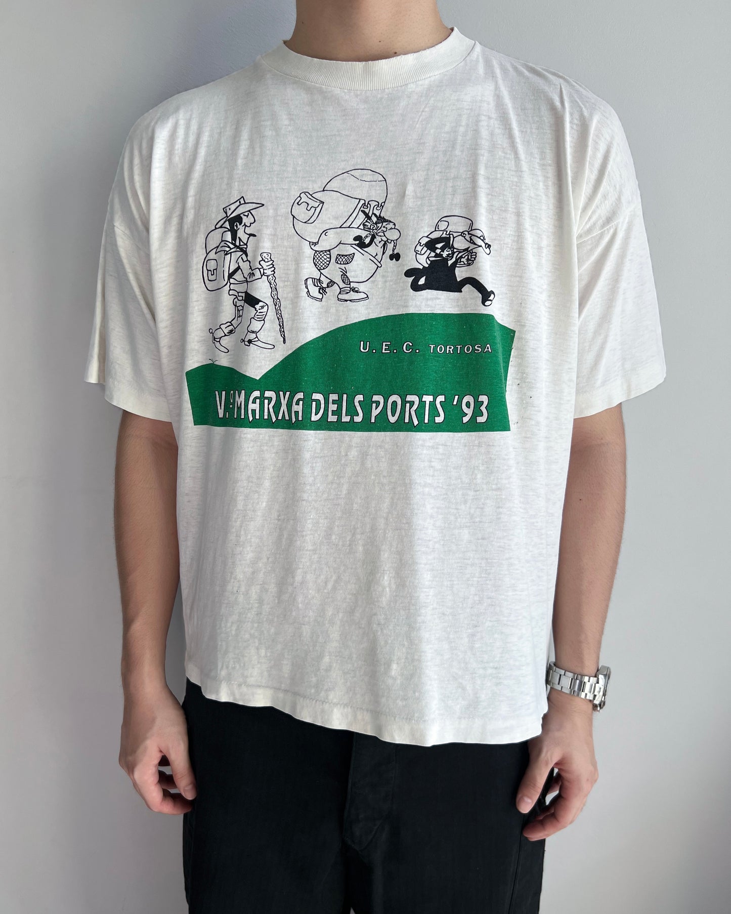 1993 'V-MARXA DELSPORTS' SINGLE STITCH TEE (XL)