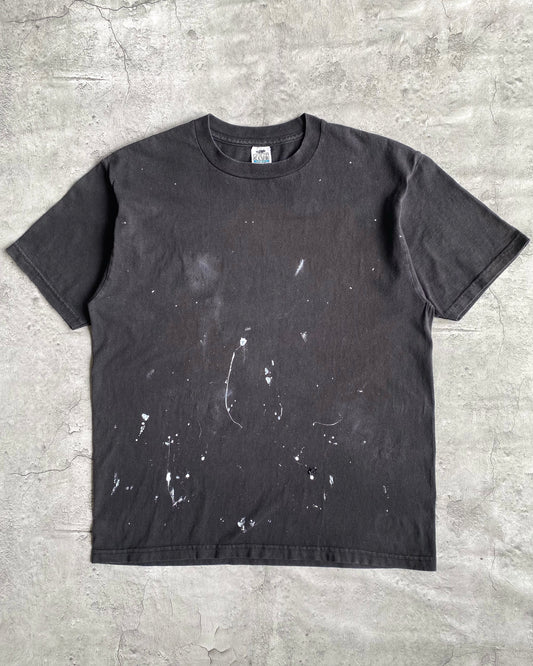 1990S BLACK PAINTED BLANK TEE (M/L)