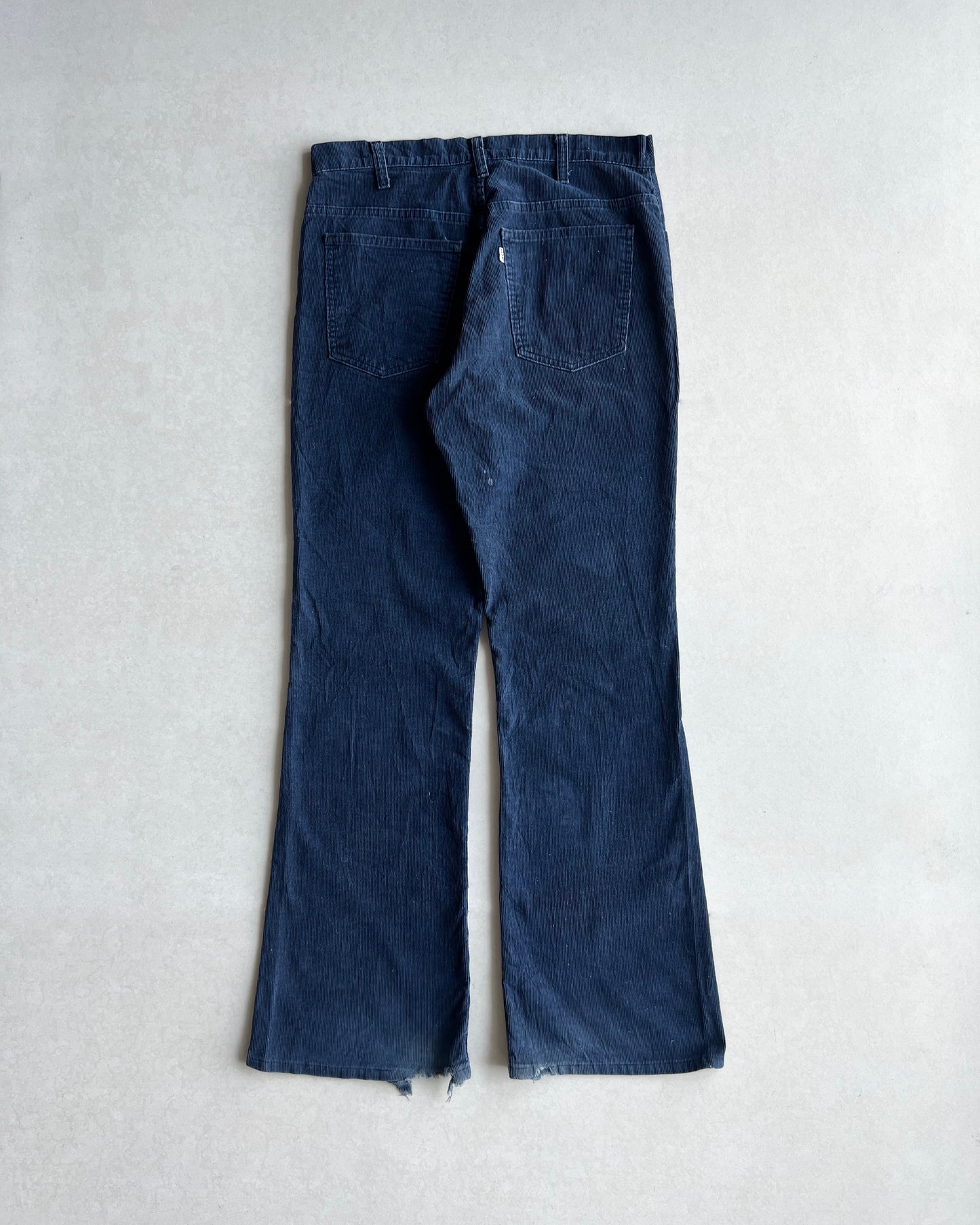 1970S NAVY LEVI'S 646 BOOTCUT JEANS (34X33)