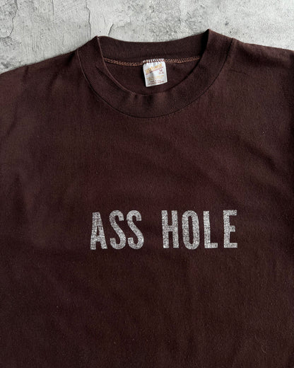 1980S 'ASS HOLE' SINGLE STITCH TEE (M)