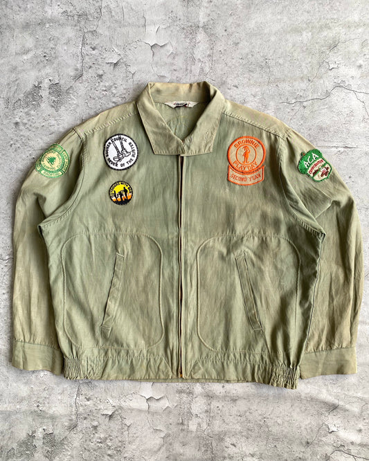 1950S PATCHES SCOUT CAMPING JACKETS (S-L)