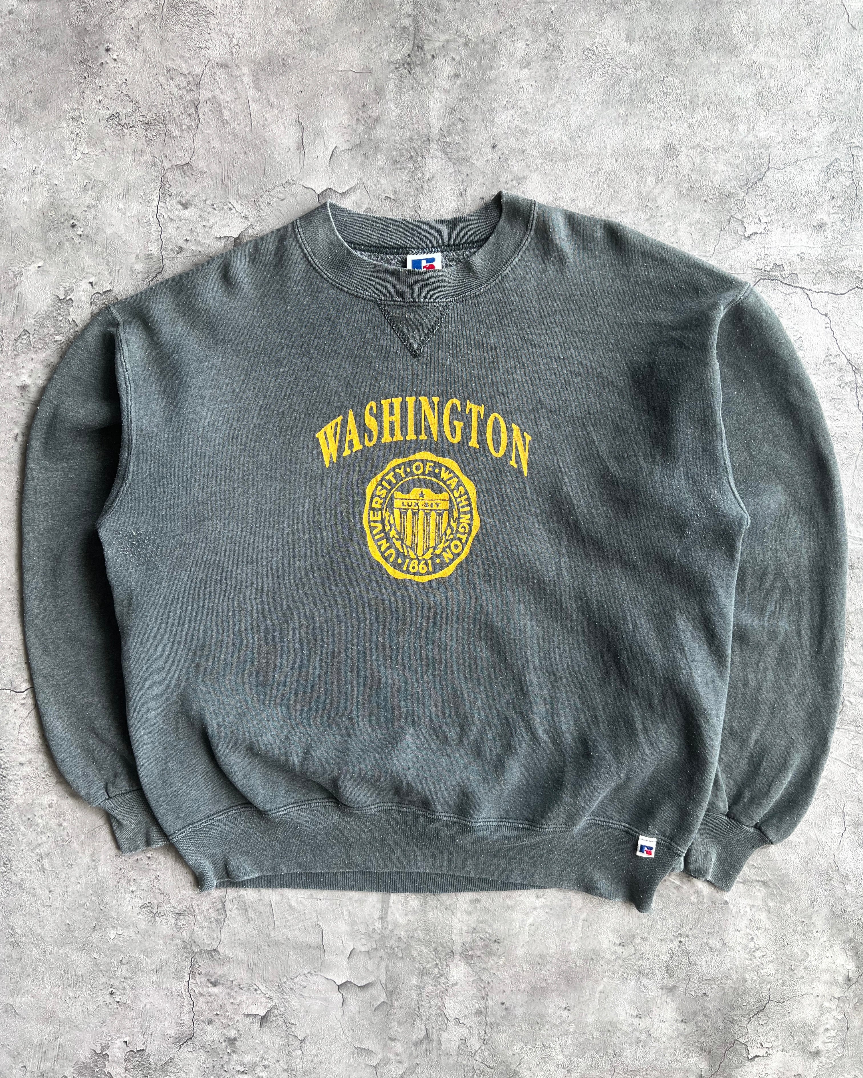 1990S 'UNIVERSITY OF WASHINGTON' RUSSELL SWEATSHIRT (L)