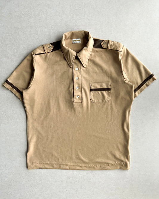 1970S 'OAK KNOLL BOWL' KING LOUIE BOWLING POLO (M)