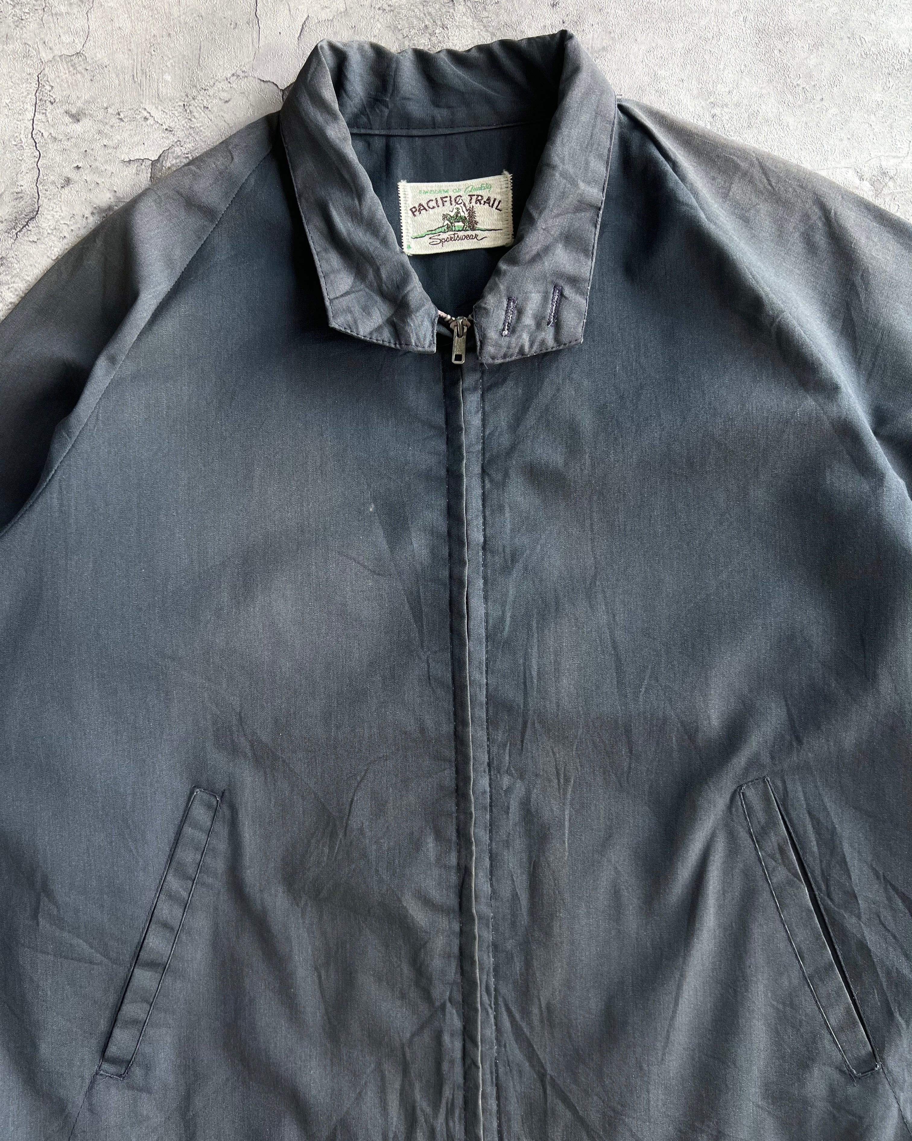 1960S SUN FADED PACIFIC TRAIL RAGLAN WORK JACKET (L)